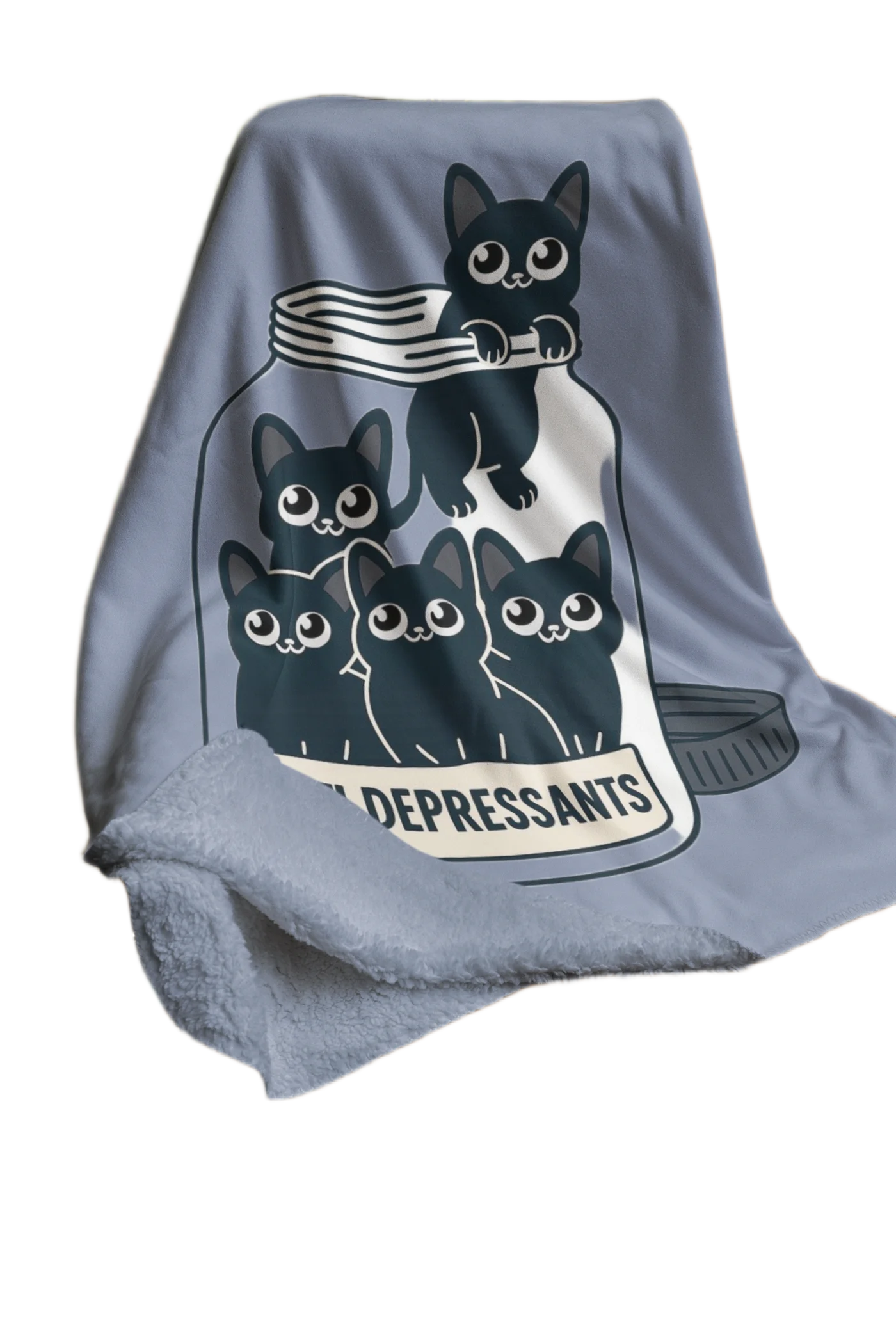 Cat Antidepressants Blanket #52 - Image 2