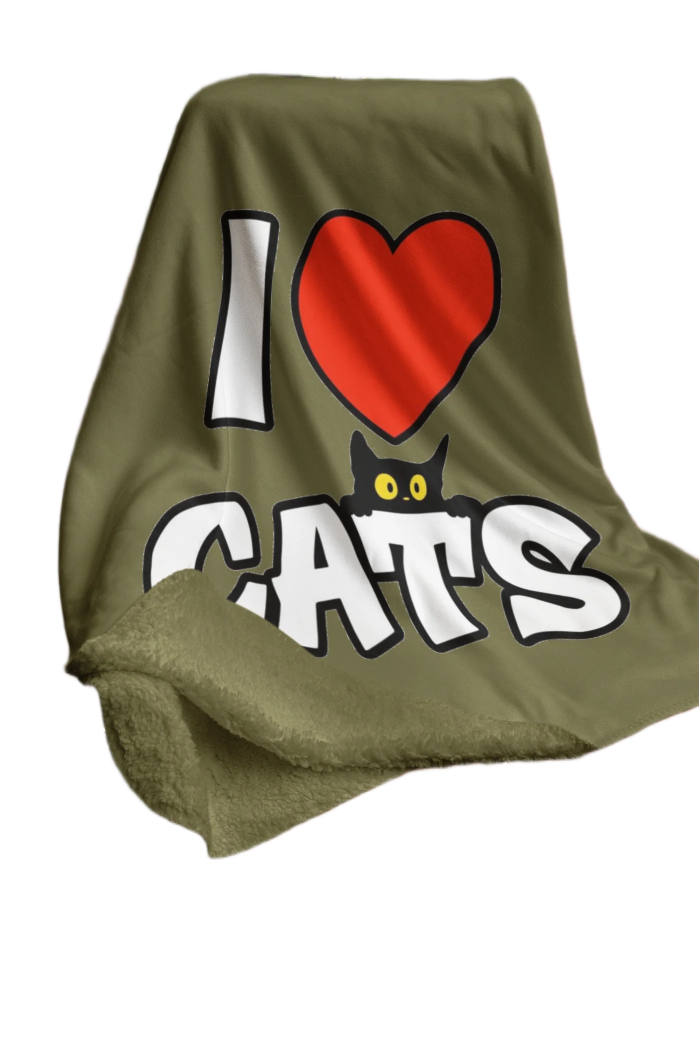 I ❤️Cats Blanket #56 - Image 2