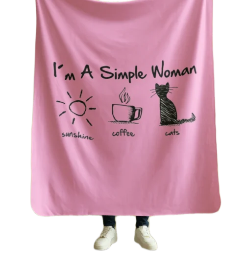 I’m A Simple Woman Blanket #7