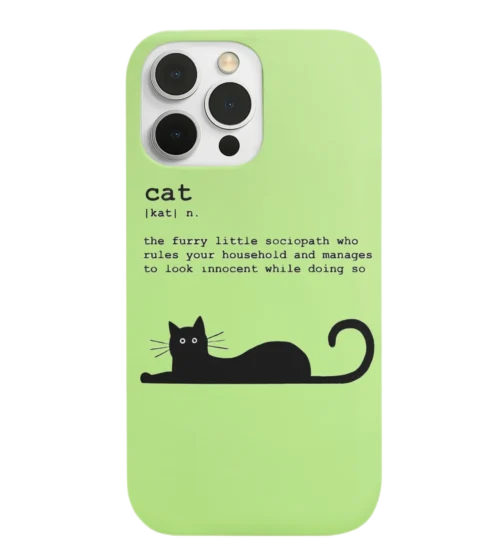 Furry Little Sociopath Void Cat Phone Case #49
