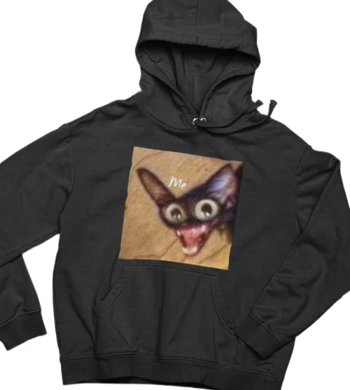 Crazy Cat Hoodie #59