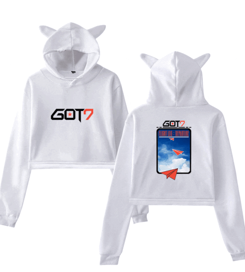 Got7 Cropped Hoodie #5