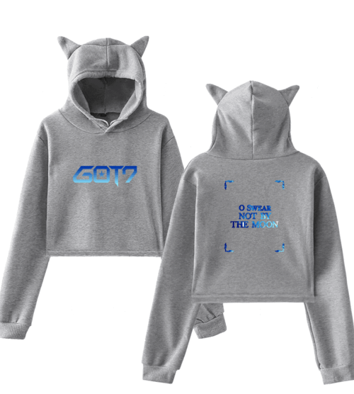 Got7 Cropped Hoodie #3