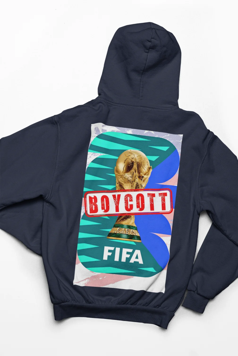 Boycott Fifa Hoodie #7 - Image 4
