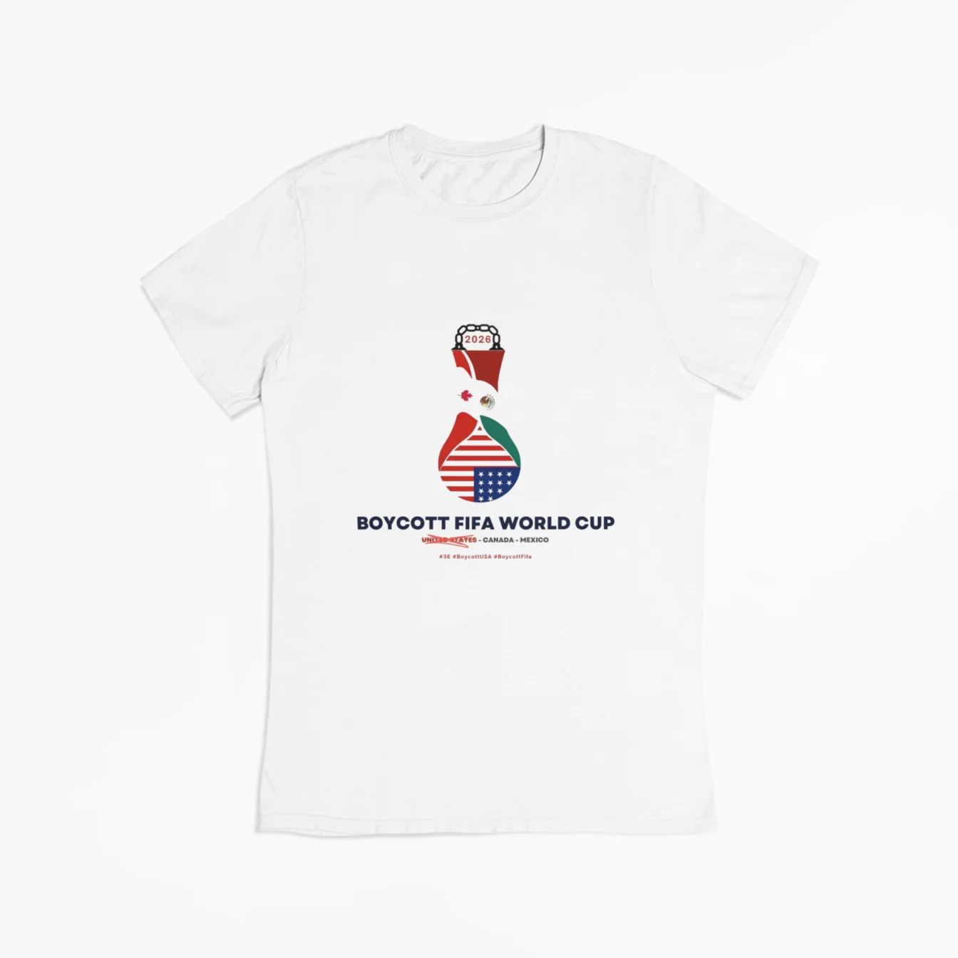 Boycott Fifa T-Shirt #2 - Image 2