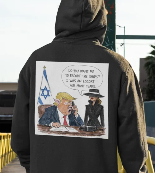 Impeach Trump Melania the Escort Hoodie #5