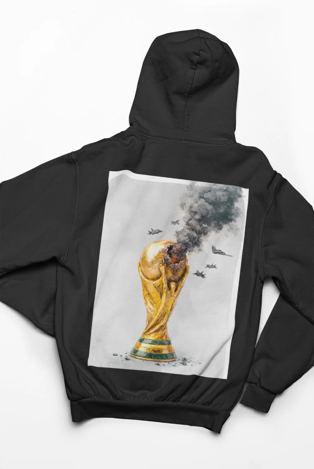 Boycott Fifa Hoodie #8 - Image 3