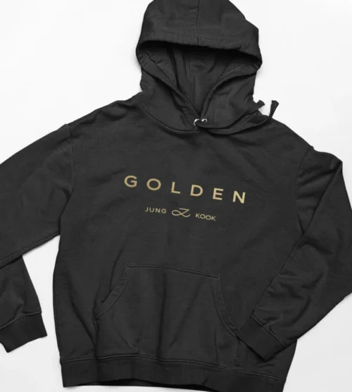 BTS Jungkook Golden Hoodie