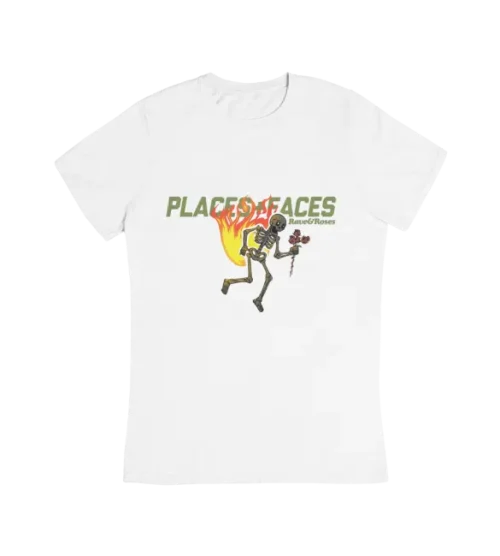 White T-Shirt – Collab Rema x Places + Faces