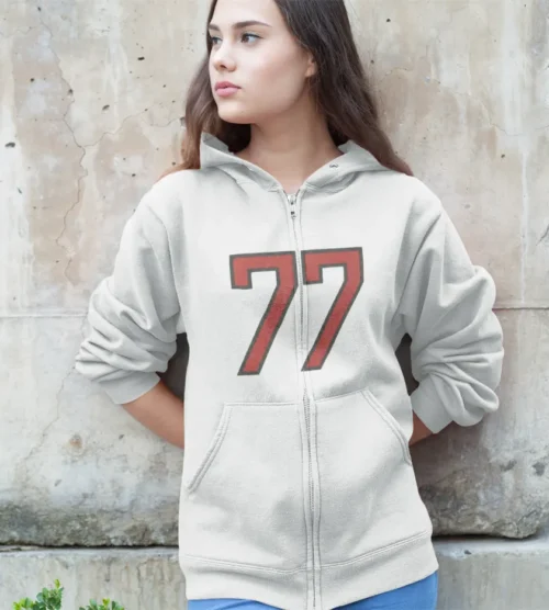 Sombr I Barely Know Her 77 Zipper Hoodie