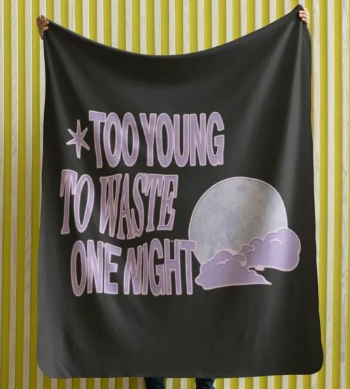 Katseye Too Young to Waste One Night Blanket