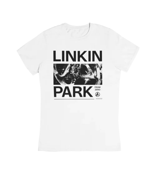 FZ BLACK SWIRL WHITE TEE