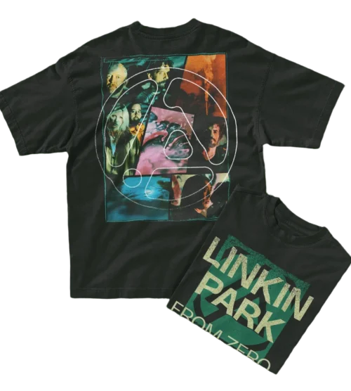 From Zero Photo Collage Black Tee
