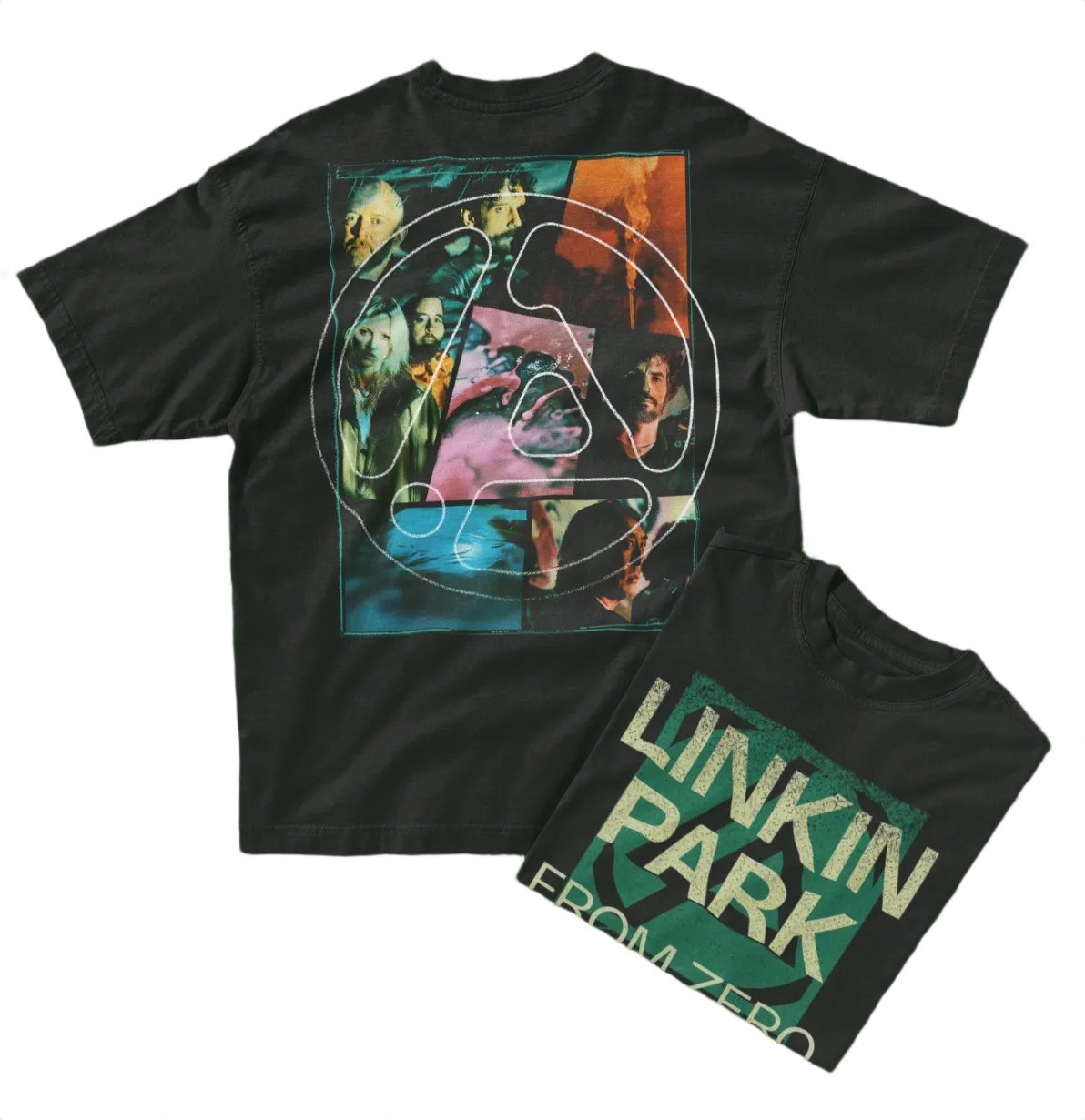 From Zero Photo Collage Black Tee