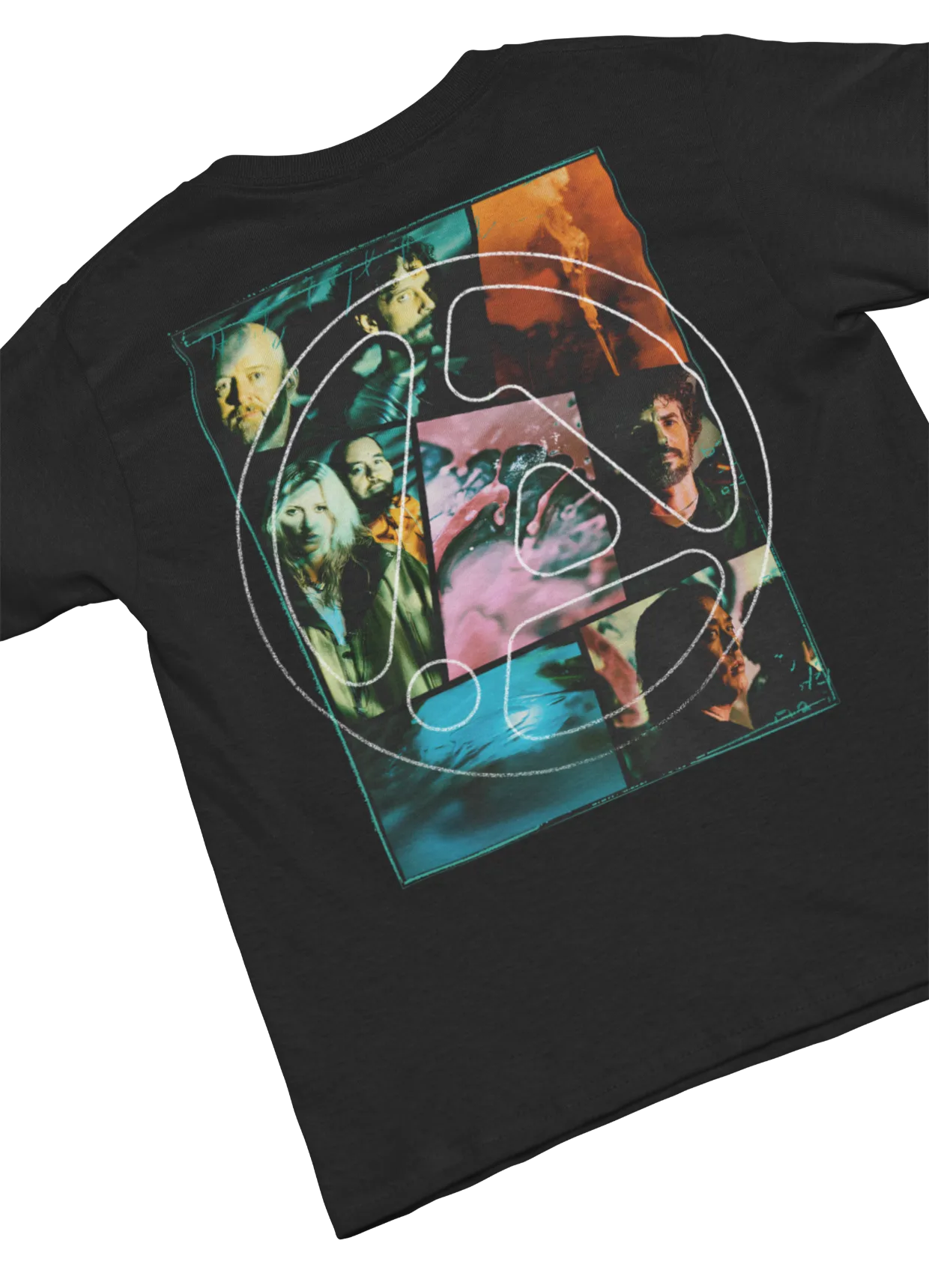 From Zero Photo Collage Black Tee - Image 2