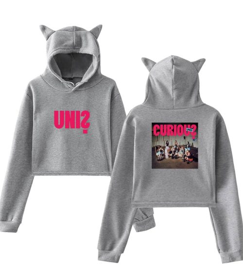 Unis Cropped Hoodie #3