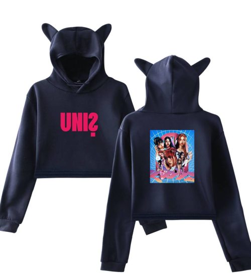 Unis Cropped Hoodie #2