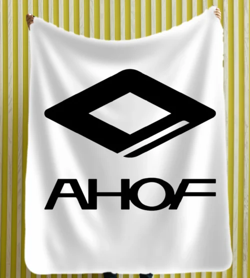 Ahof Black Logo Blanket