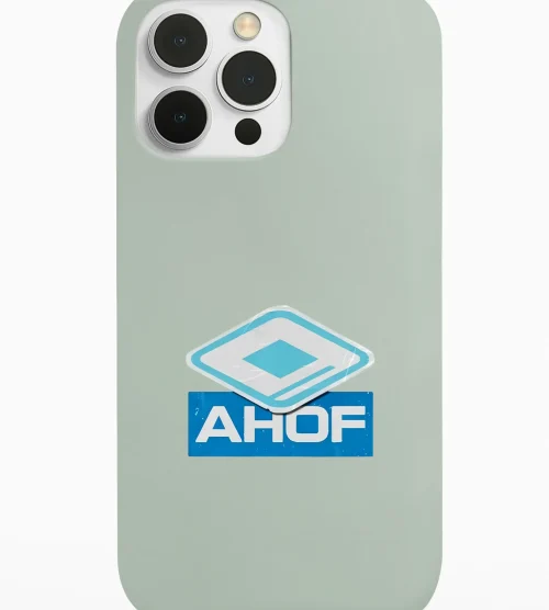 Ahof Blue Logo Phone Case