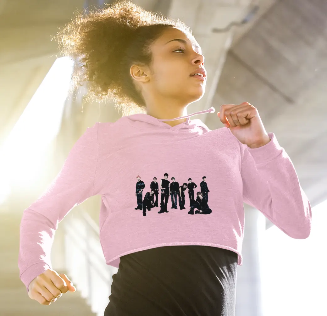 Ahof Run To You Cropped Hoodie - Image 5