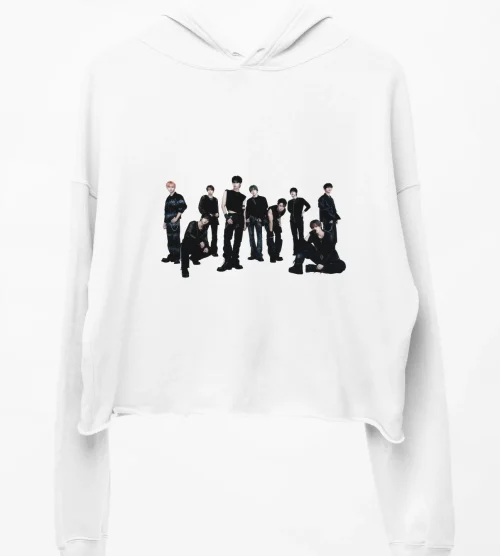 Ahof Run To You Cropped Hoodie