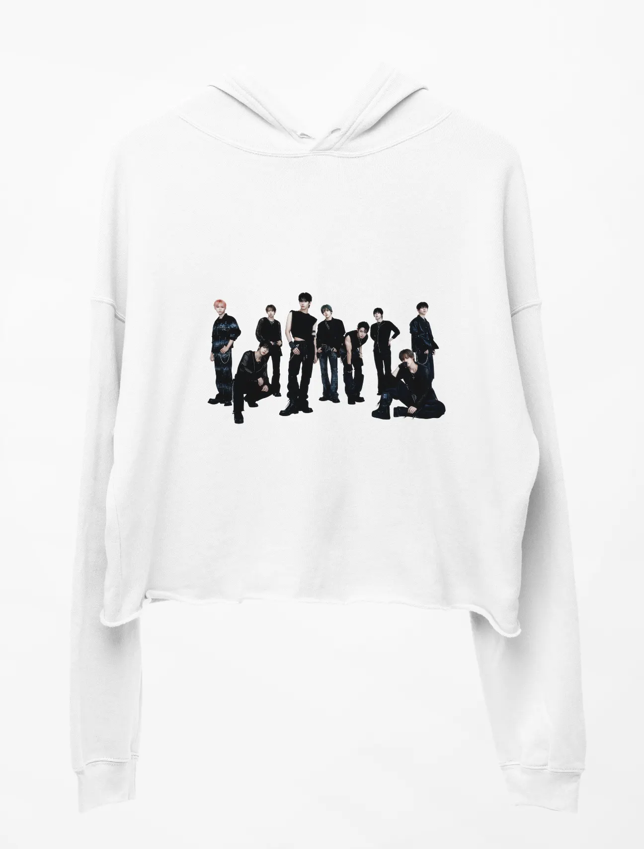 Ahof Run To You Cropped Hoodie