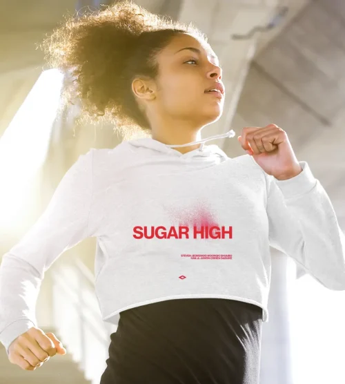 Ahof Sugar High Cropped Hoodie