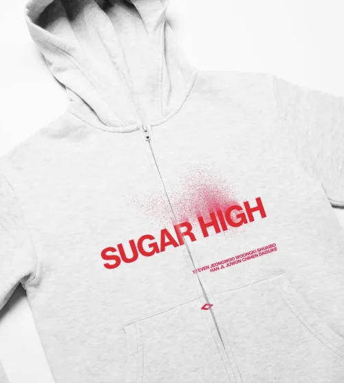 Ahof Sugar High Zip Hoodie
