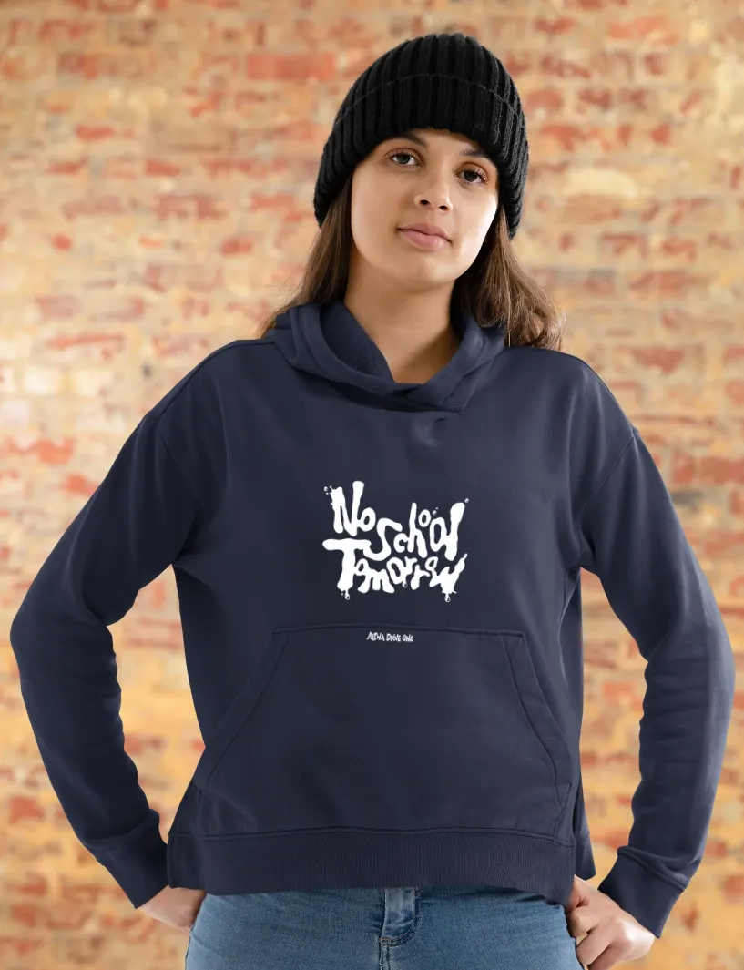 ALPHA DRIVE ONE No School Tomorrow Hoodie - Image 6