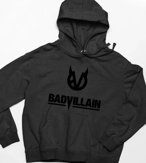 Badvillain Black Emblem Hoodie