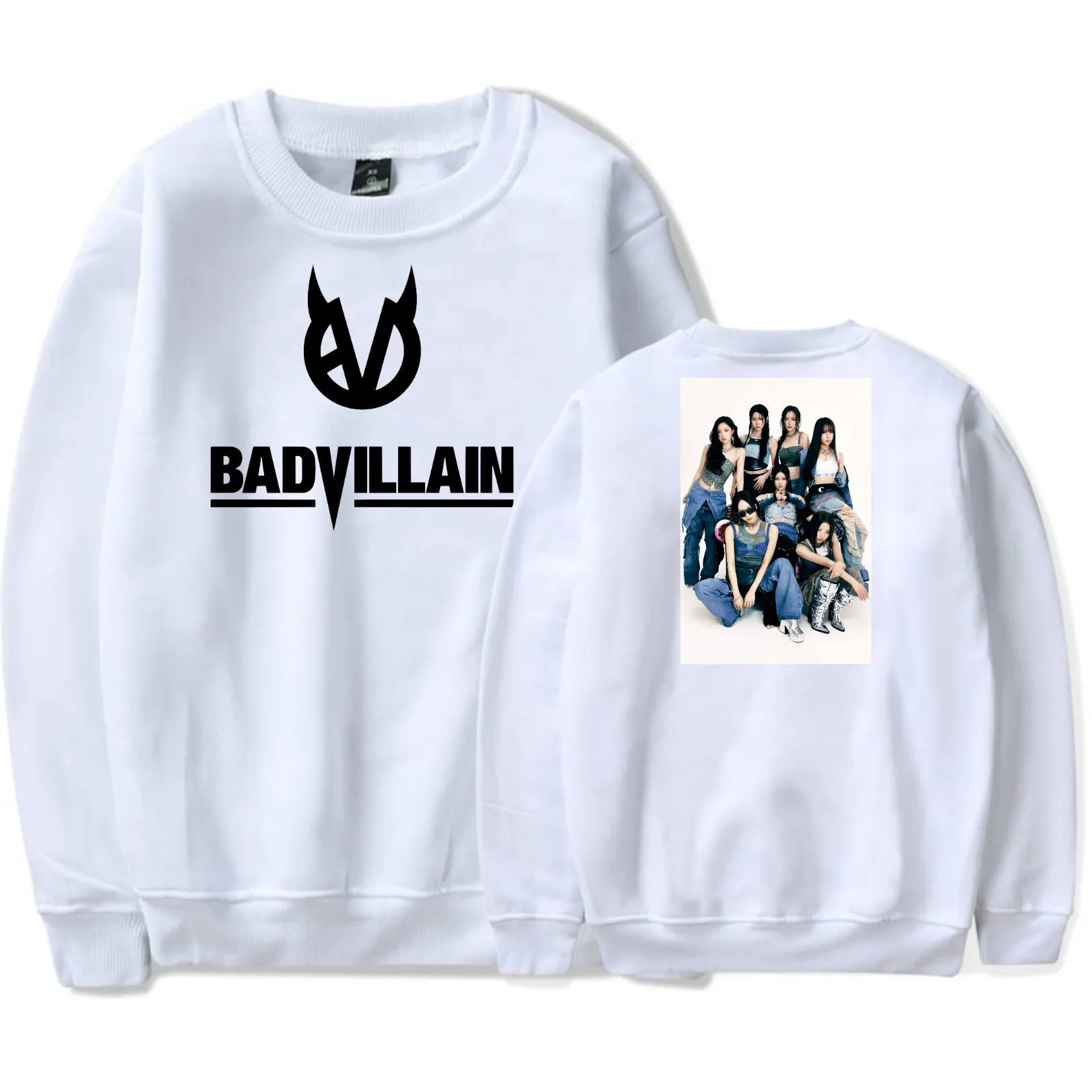 Badvillain Black Emblem Sweatshirt - Image 2