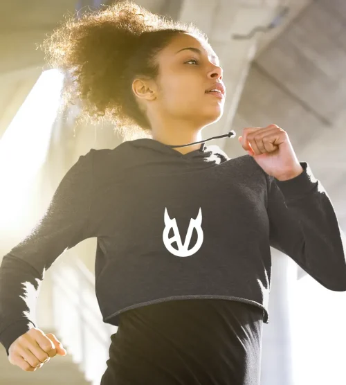 Badvillain Hurricane Cropped Hoodie