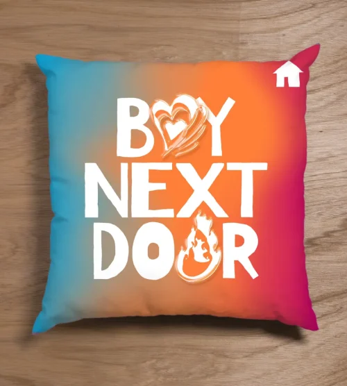 Boynextdoor Gradient Logo Pillow Case