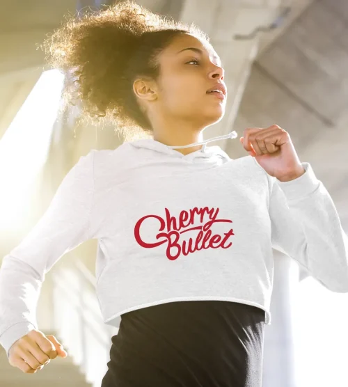 Cherry Bullet Aloha Oe Cropped Hoodie