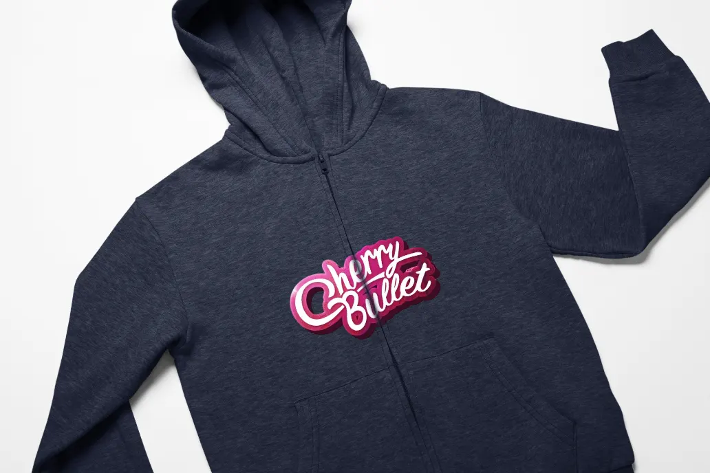 Cherry Bullet Cherry Dash Teaser Zip Hoodie - Image 3