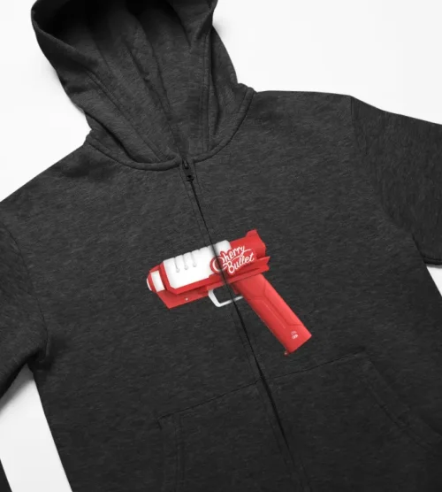 Cherry Bullet Cherry Gun Zip Hoodie