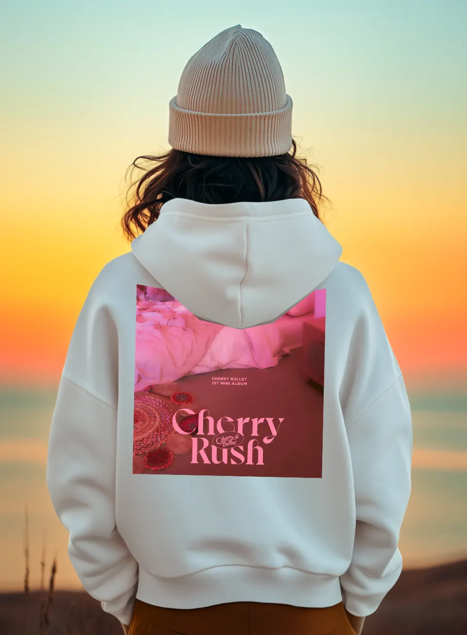 Cherry Bullet Cherry Rush Emblem Hoodie - Image 8
