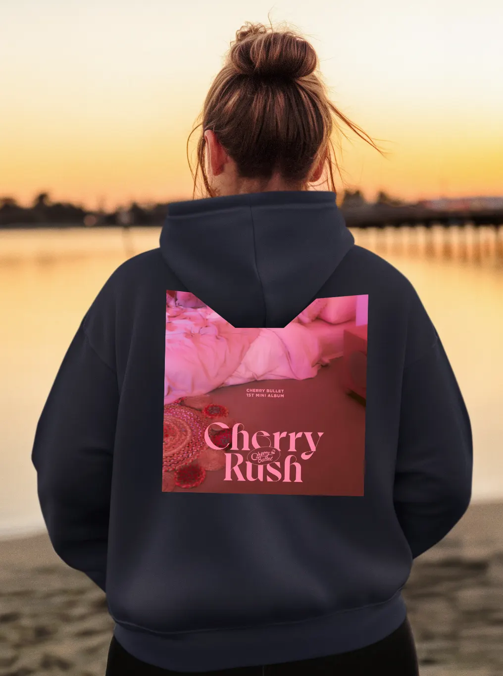 Cherry Bullet Cherry Rush Emblem Hoodie - Image 12