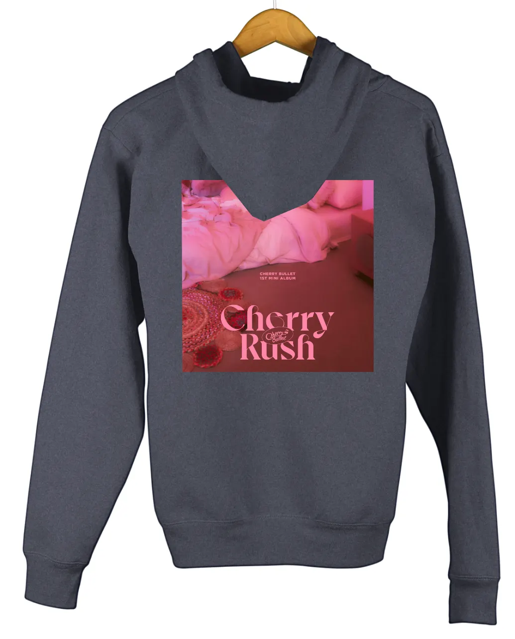 Cherry Bullet Cherry Rush Emblem Zip Hoodie - Image 6