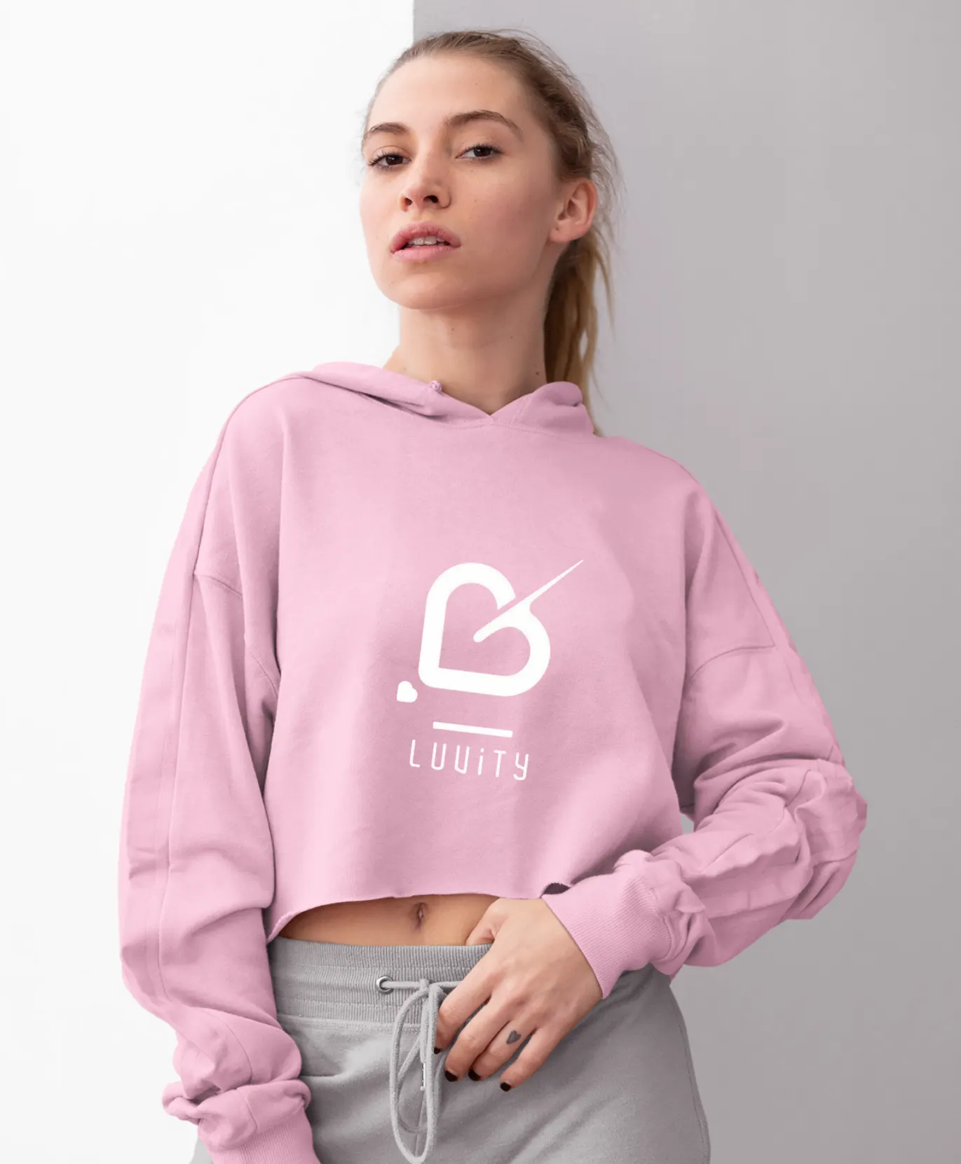 Cravity Blast Out Cropped Hoodie - Image 9