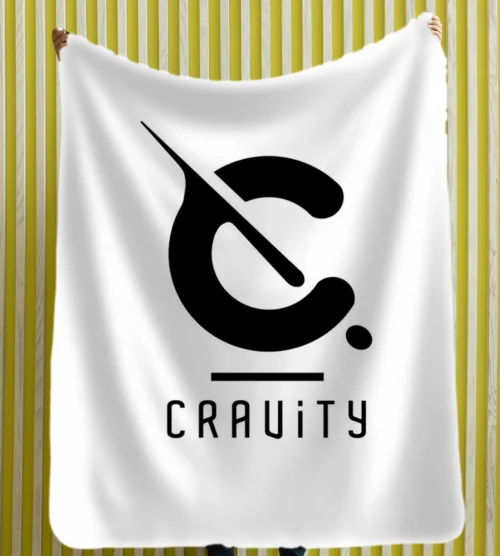Cravity C Logo Blanket