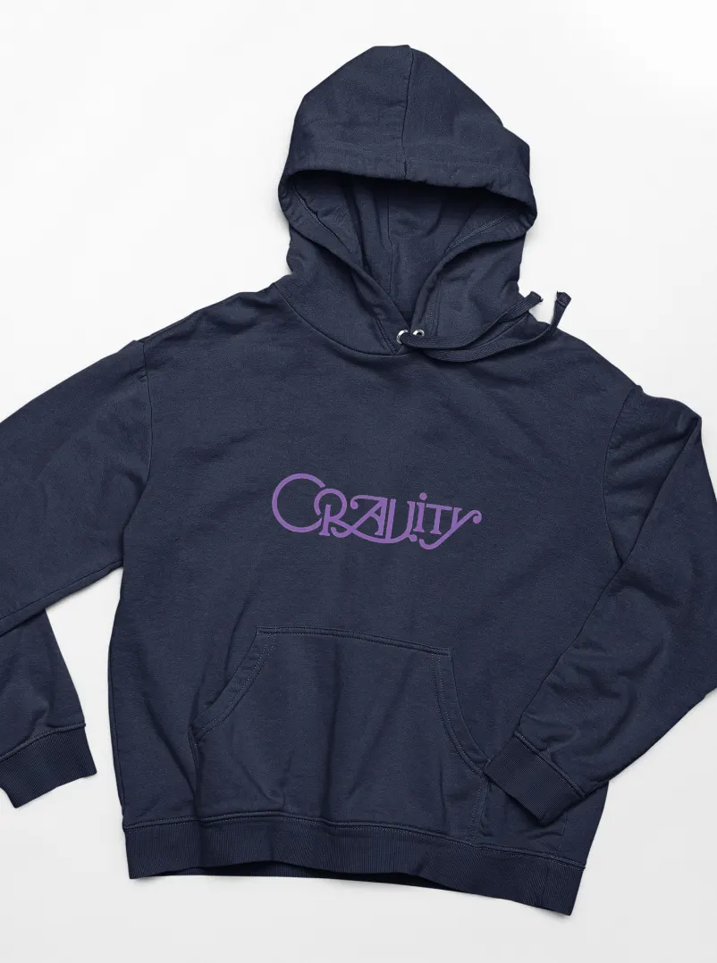 Cravity Cracked Emblem Hoodie - Image 3