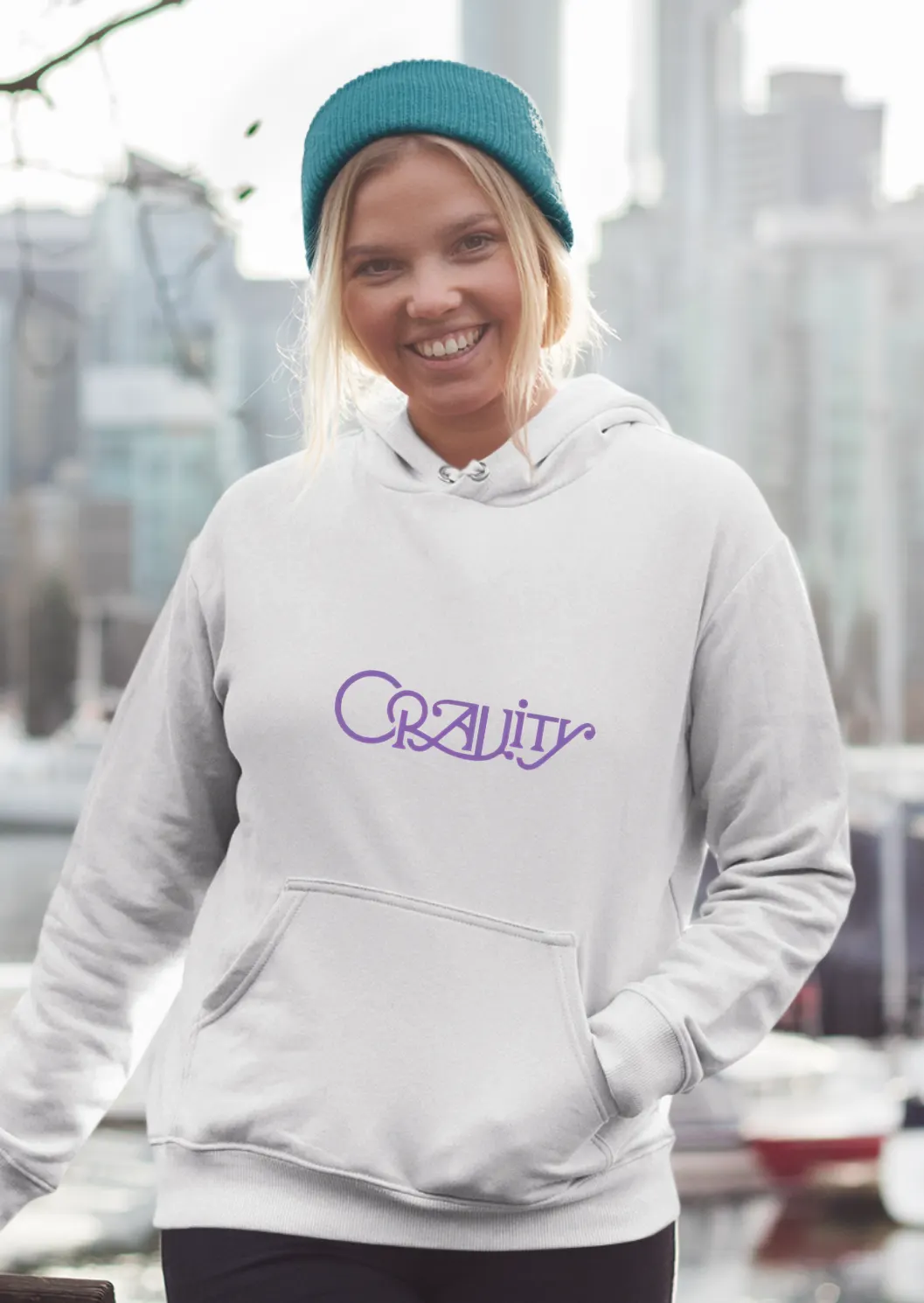 Cravity Cracked Emblem Hoodie - Image 9
