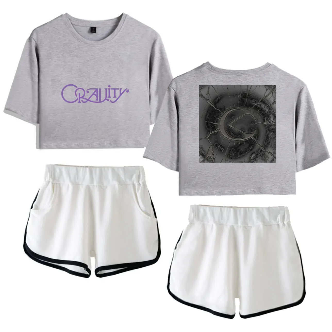 Cravity Cracked Emblem Tracksuit - Image 7