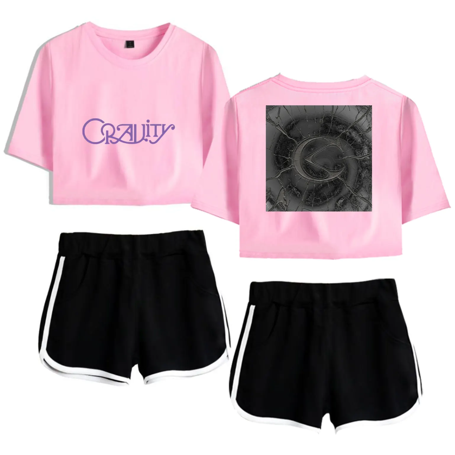Cravity Cracked Emblem Tracksuit - Image 4