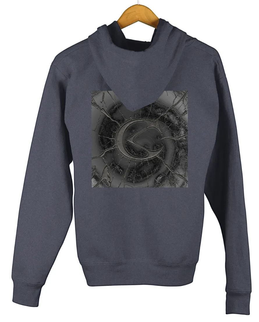 Cravity Cracked Emblem Zip Hoodie - Image 8