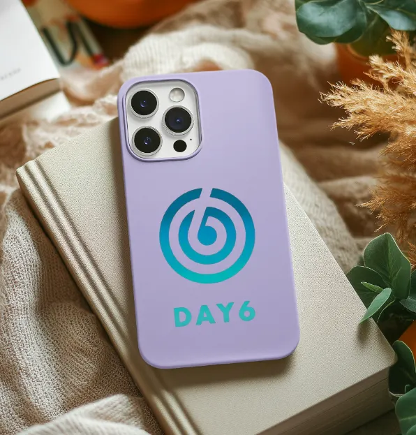 DAY6 Teal Spiral Logo Phone Case - Image 11