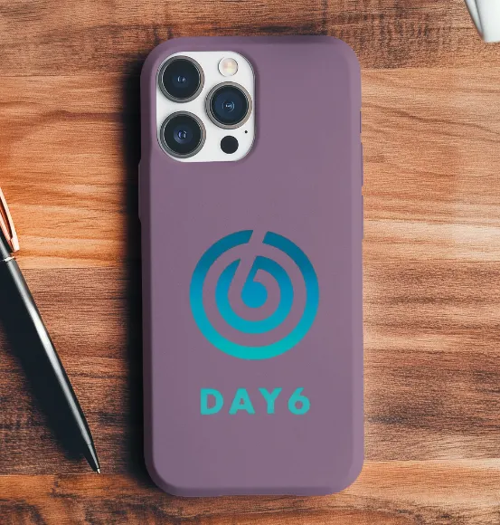 DAY6 Teal Spiral Logo Phone Case - Image 12