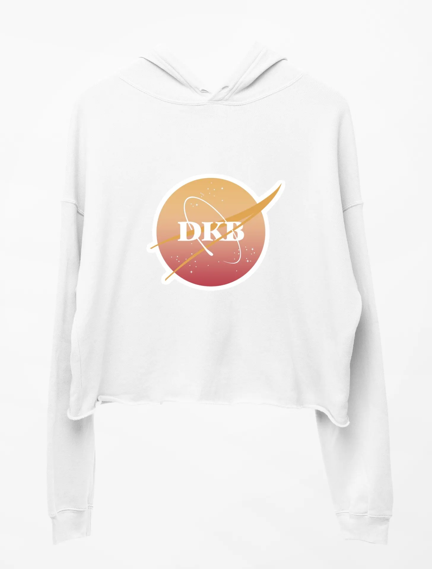 DKB Black Out Cropped Hoodie - Image 5