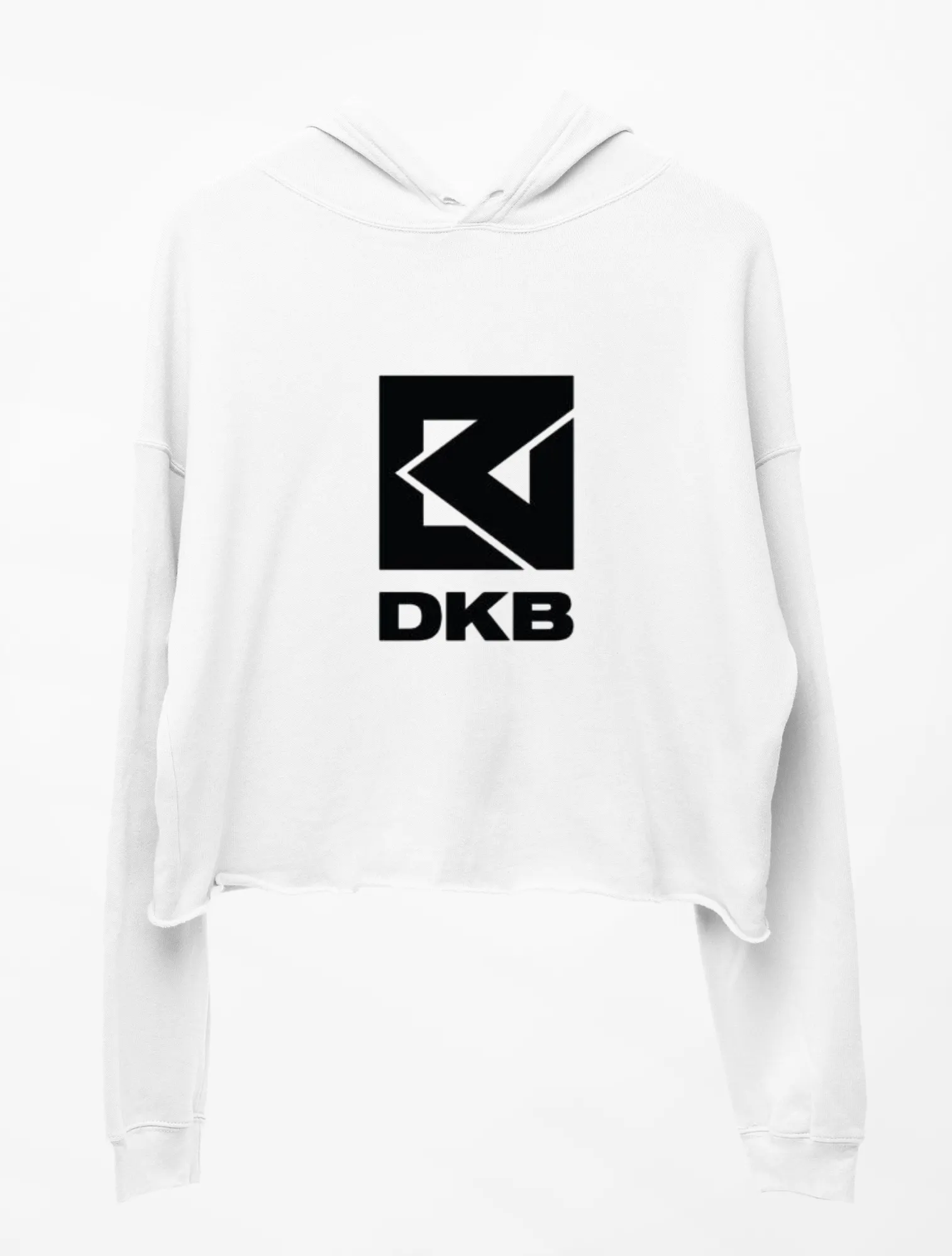DKB We Love You Cropped Hoodie - Image 3